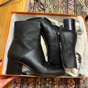 SOLD Hermes Black Boots size 6.5/7